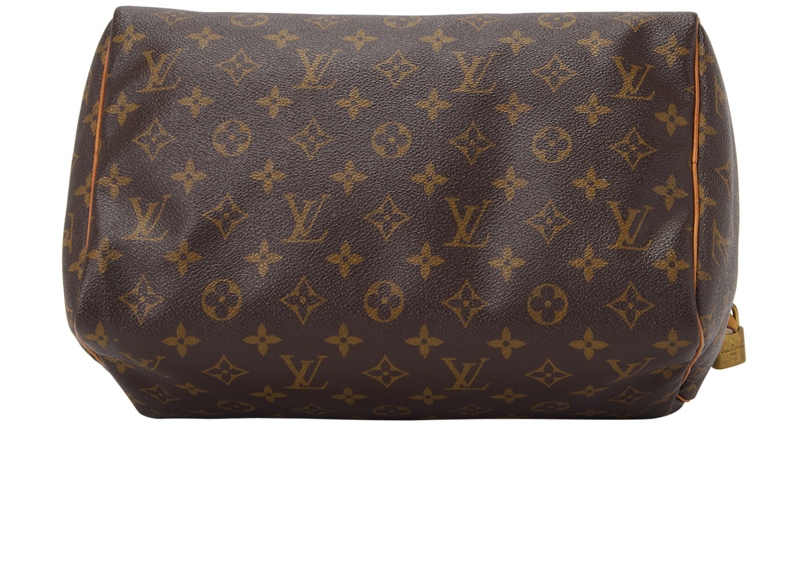 Speedy 30, &pound;850, Handbags, Brown, Canvas, Top view